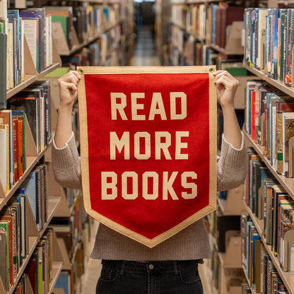 Read More Books Camp Flag