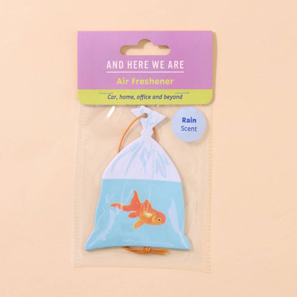 Goldfish In A Bag Rain Scented Air Freshener