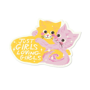 Just Girls Loving Girls Sticker