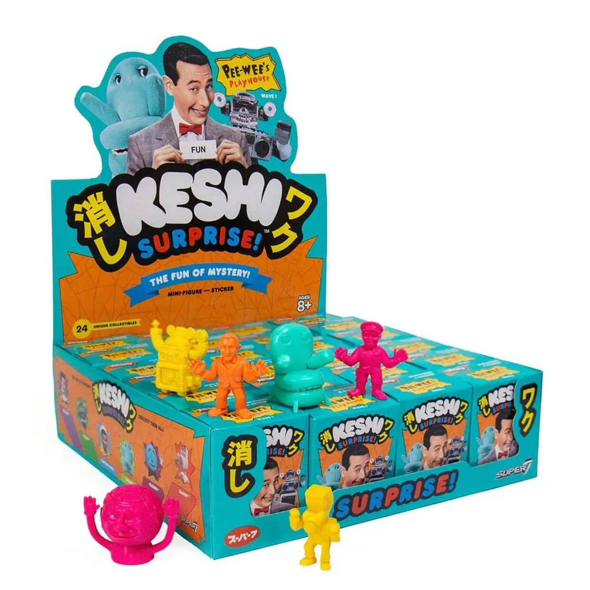 Pee Wee's Playhouse Keshi Surprise Blind Box