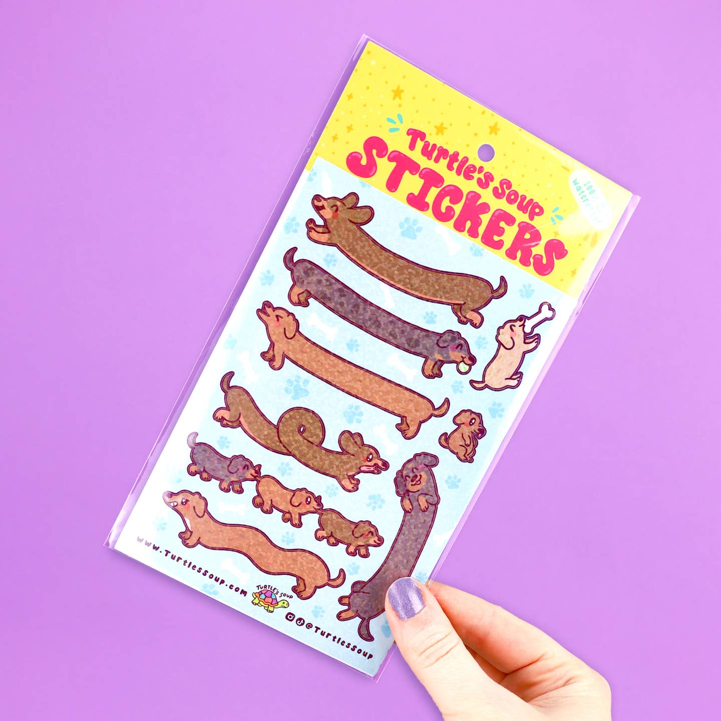Long Dogs Vinyl Sticker Sheet