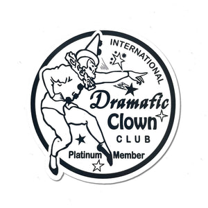 International Dramatic Clown Club Sticker