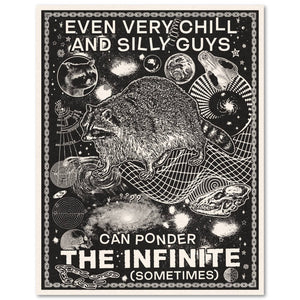 Ponder The Infinite Riso Print