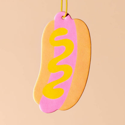 Hot Dog Air Freshener - Pink Lemonade Scented