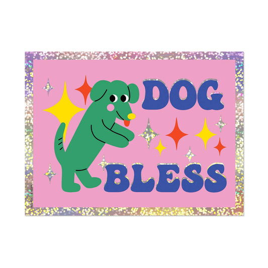 Dog Bless Sticker