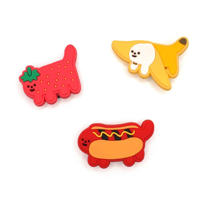 Puff Tiger Shoe Charms