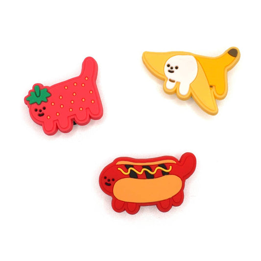 Puff Tiger Shoe Charms