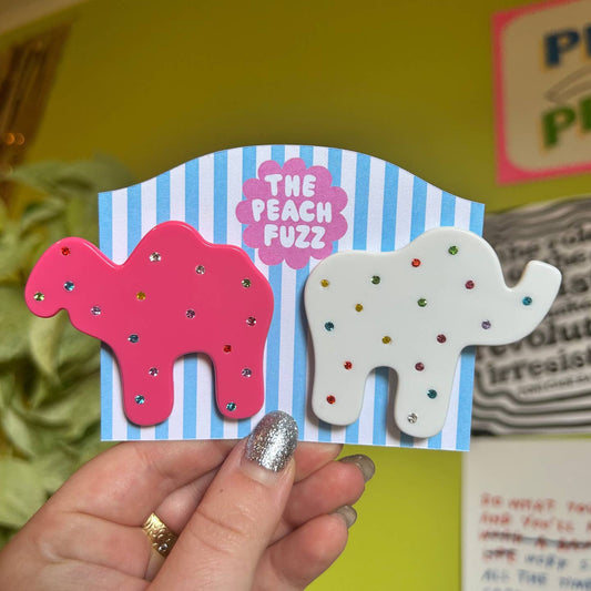Animal Cracker Hair Clip Set