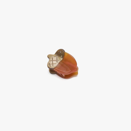 Acorn Mini Hair Claw Clip Cellulose Acetate Fall Accessory
