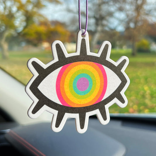 Rainbow Eye Air Freshener