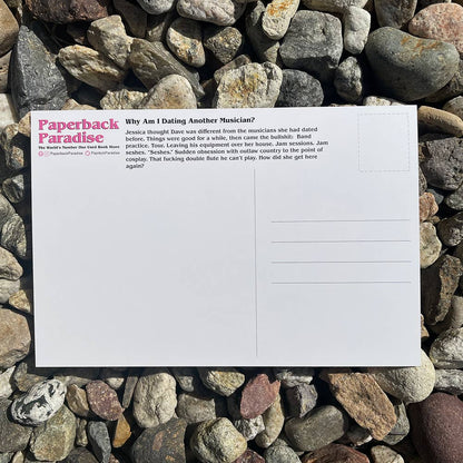 Why Am I Dating Another Musician? Postcard