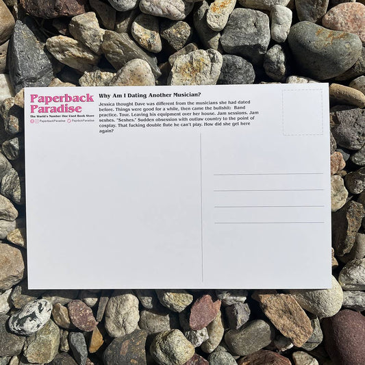 Why Am I Dating Another Musician? Postcard