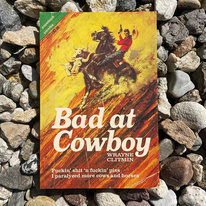 Bad At Cowboy Postcard