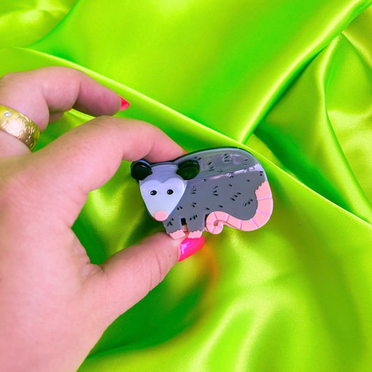 Mini Possum Hair Claw