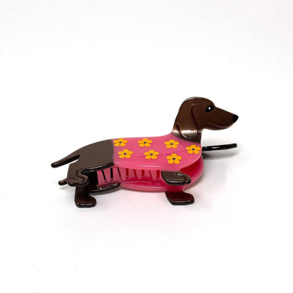 Dachshund Hair Claw Hawaiian Shirt