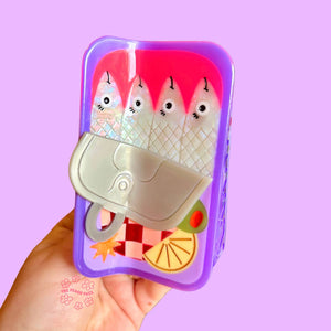 Sardines Tin Hair Claw