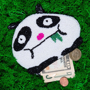 Panda Beaded Purse