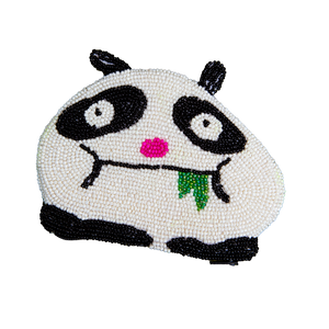 Panda Beaded Purse