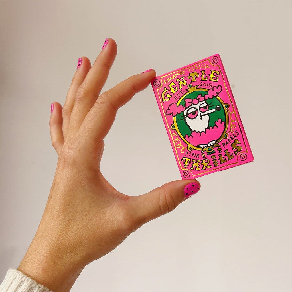Gentle Thrills Hot Pink Rolling Papers