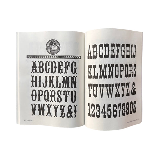 100 Wood Type Alphabets