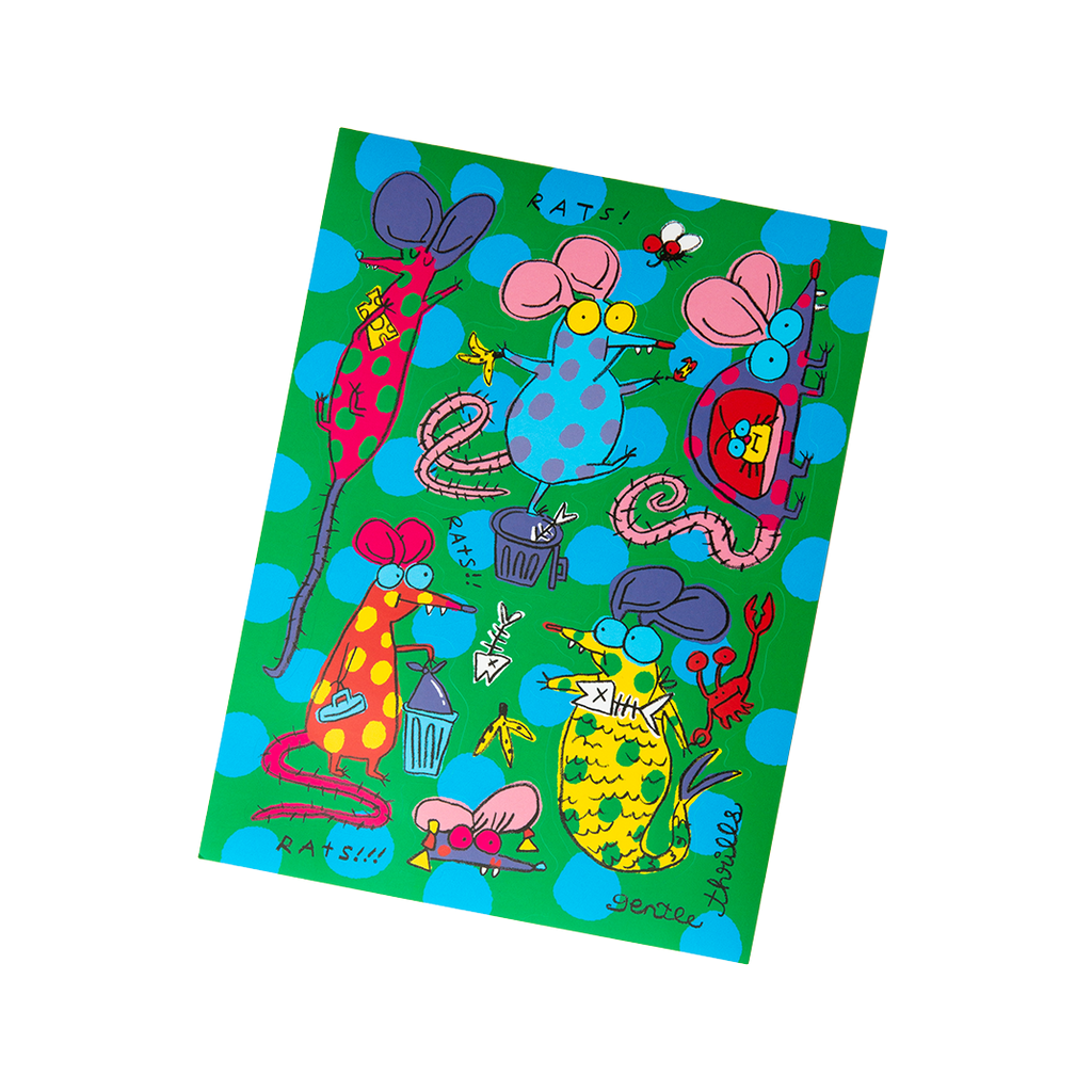 Rats! Sticker Sheet