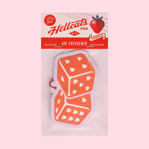 Dice Hearts Air Freshener