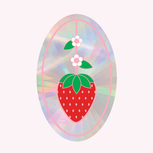 Strawberry Suncatcher Decal