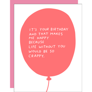Birthday Balloon Card - ASHKAHN