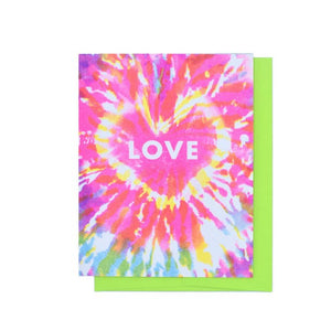 Love Tie Die Card