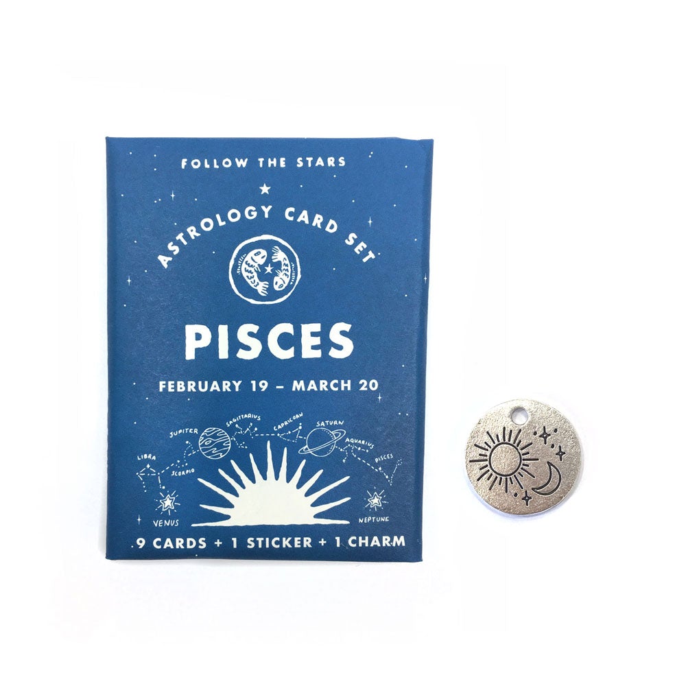 PISCES (FEB 19 - MAR 20) ASTROLOGY CARD PACK