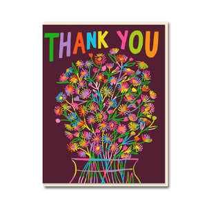 Thank You Flowers Card