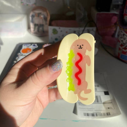 Hot Doggy Dog Hair Claw