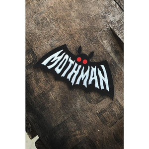 Mothman Patch - Cryptozoology Tracking Society - Glow in the Dark