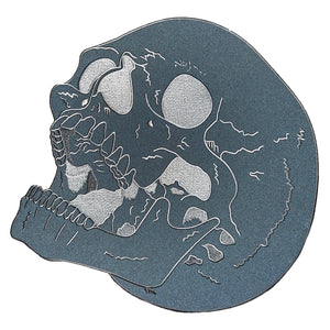 HUGE Reflective Skull Back Patch