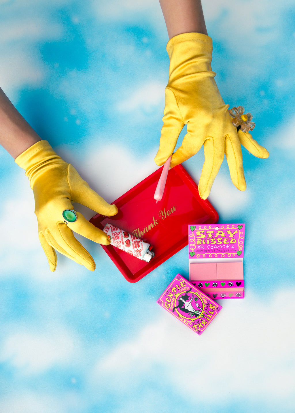 Gentle Thrills Hot Pink Rolling Papers