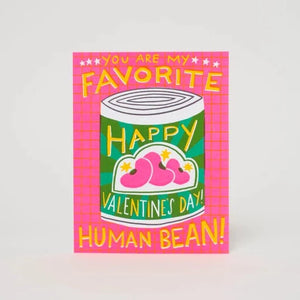Human Bean Valentine Card