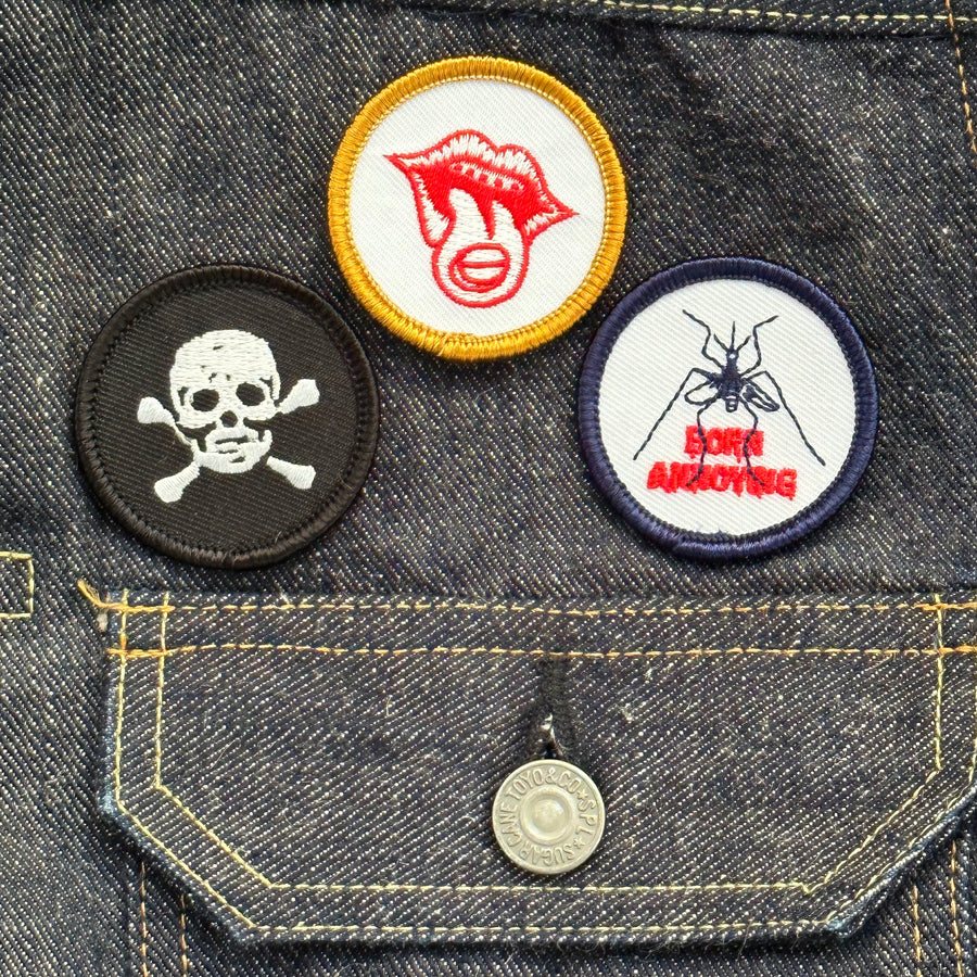 Skull And Cross Bones - Mini Patch