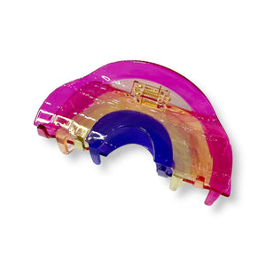 Jelly Rainbow XL Hair Claw