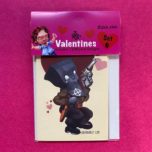 Horror Valentines Serial Killers - Set 6