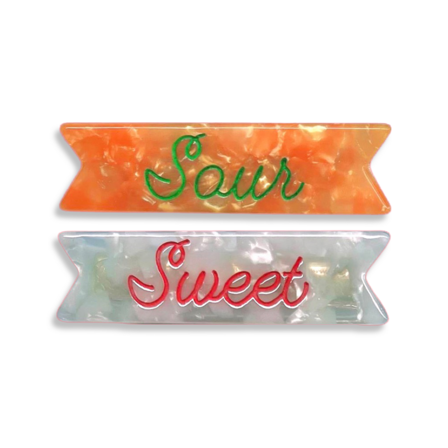 Sweet & Sour Mini Alligator Hair Clips