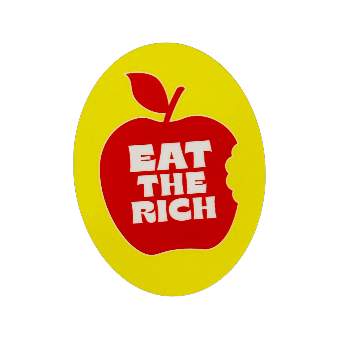 Eat The Rich - Vinyl Sticker