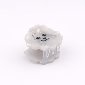 Bichon Face Hair Claw Small