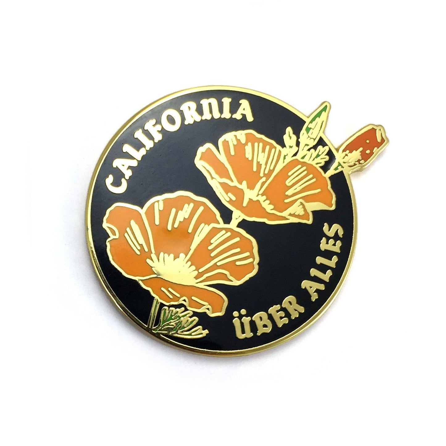 California Uber Alles Pin - World Famous Original