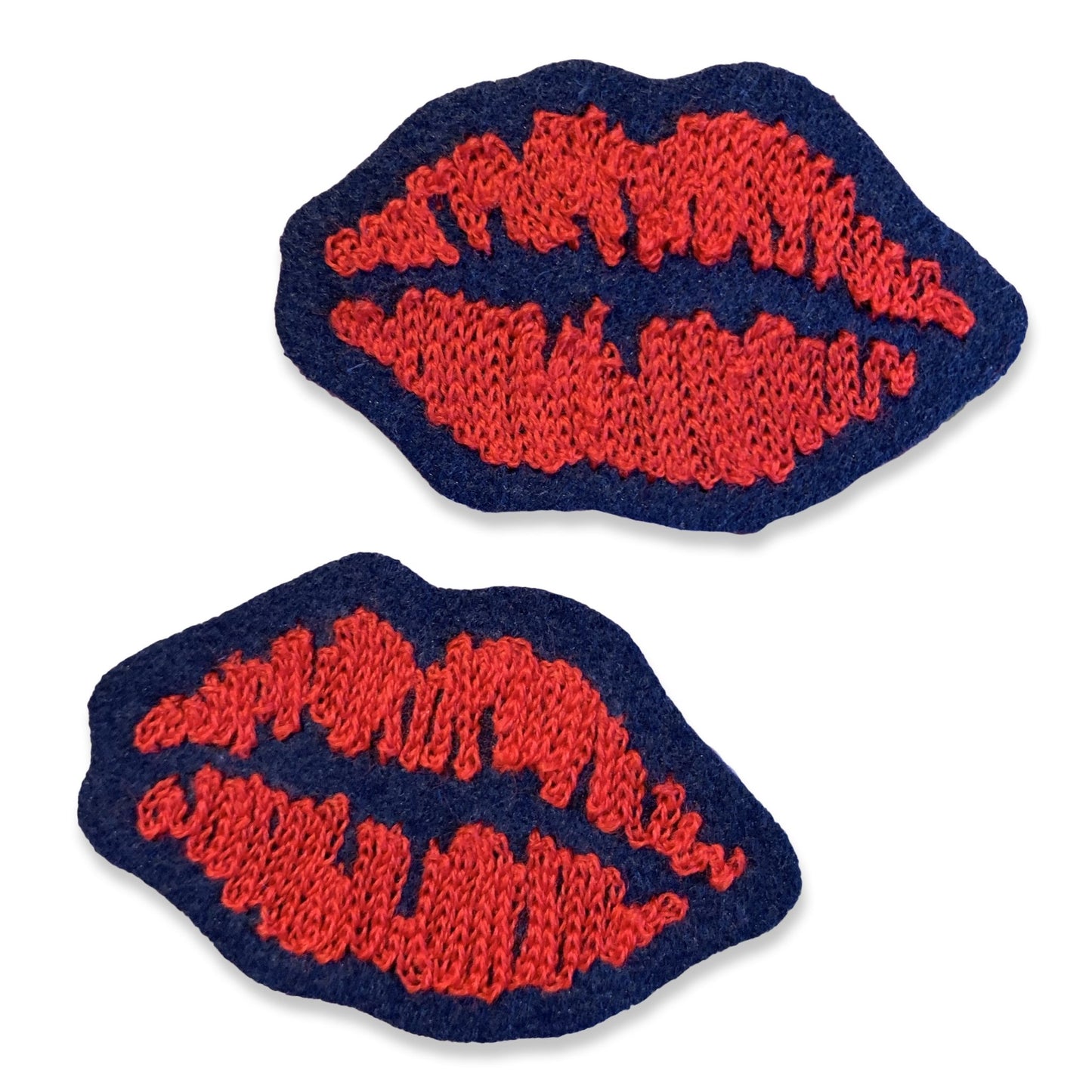 Chainstitch Lips Patch - World Famous Original