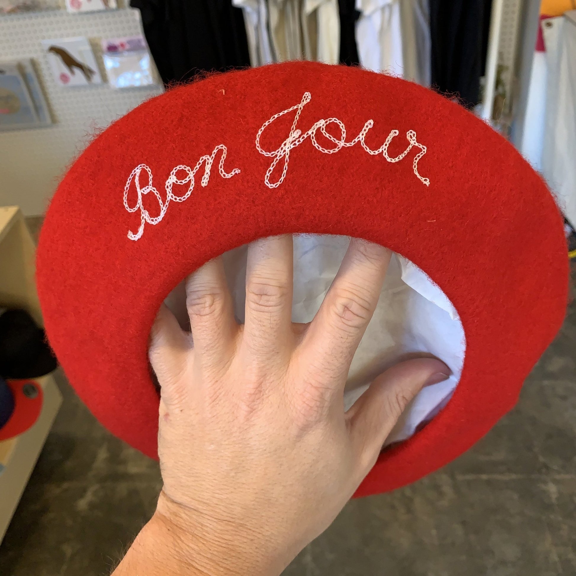 Custom Chainstitch Beret - World Famous Original