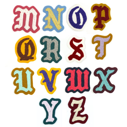 Custom Mini Chainstitch Letters - World Famous Original
