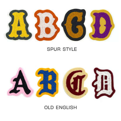 Custom Mini Chainstitch Letters - World Famous Original