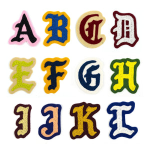 Custom Mini Chainstitch Letters - World Famous Original