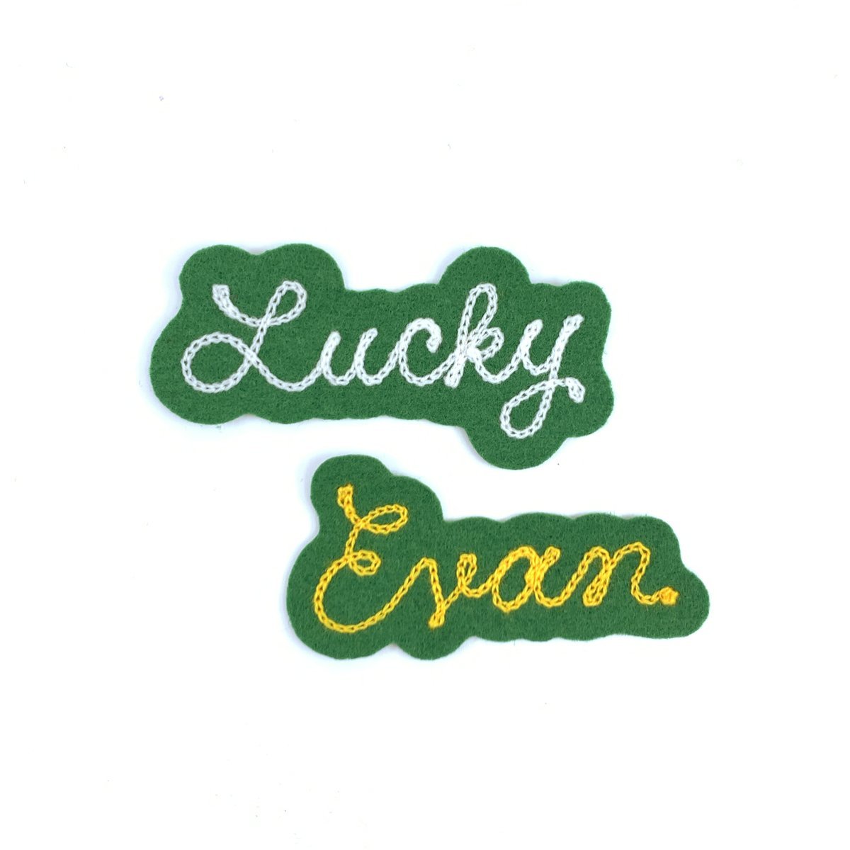 CUSTOM Mini Cut Felt Patches - World Famous Original