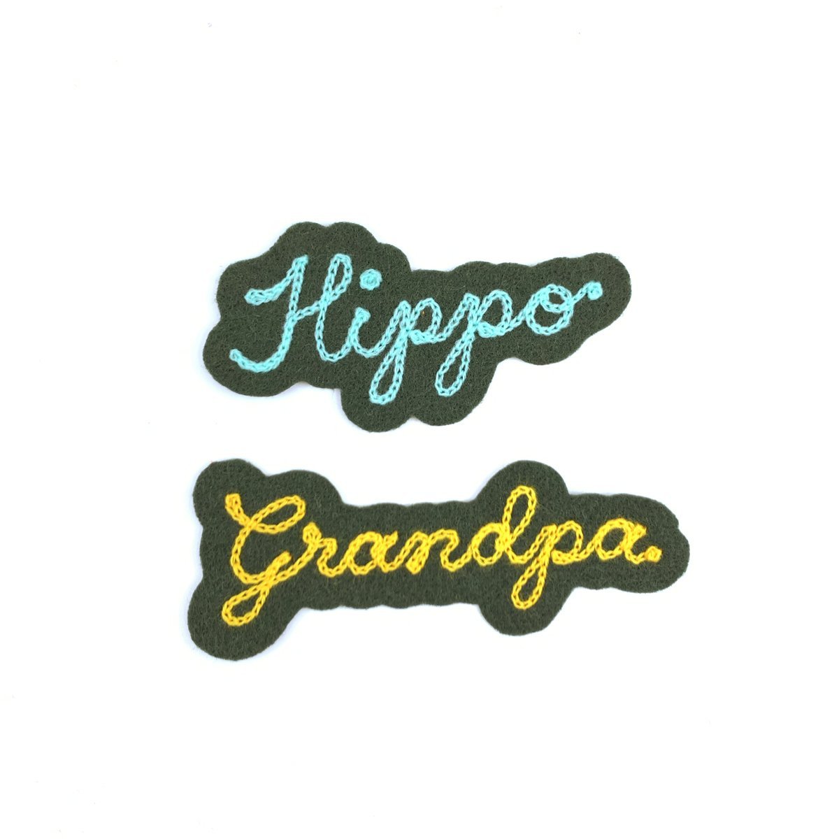 CUSTOM Mini Cut Felt Patches - World Famous Original